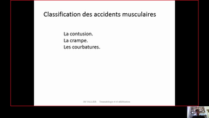 Accidents musculaires (partie 1)