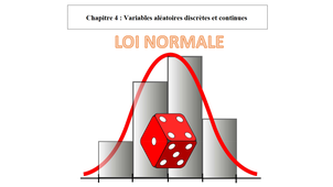 Chapitre 4 : Probabilité - Loi normale