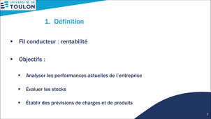 Chapitre 1 - Introduction à la comptabilité analytique