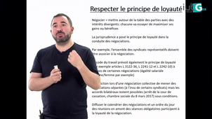 Les règles juridiques de la négociation