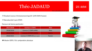 Présentation PEC Théo JADAUD L3 ES