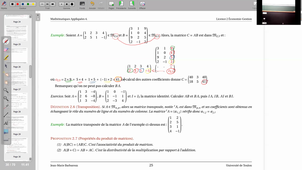Cours 4 - Mathématiques Appliquées 4 - Eco/gestion - Algèbre linéaire - 2021-2022 - part2