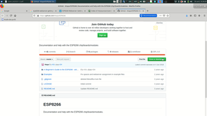 Serveur Web en SPIFFS pour l'ESP8266
