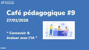 Café pédagogique #9 : Concevoir et évaluer avec l’IA