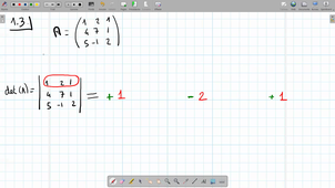 L1ECO - TD - Exercice 1.1 (déterminant 3x3)