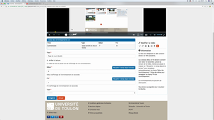 Enrichir sa vidéo sur UTLN.Pod