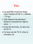 Introduction à la physiologie CM1 L1 STAPS