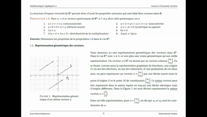 L2Eco- Mathématiques Appliquées 4 - Chapitre 1 - Part 2