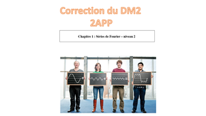 2APP : Corrigé du DM2 exercice 2 page 24
