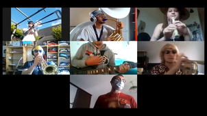 La Fanfare étudiante Krak'n'Brass fait son show en confinement !