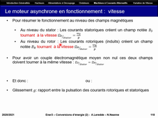 Machines à Courants Aleternatifs (4)  :Le moteur asynchrone