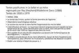 Conférence Cynthia Fleury - Un bébé, ça n'existe pas