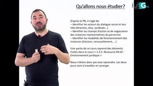 présentation du cours de dialogue social