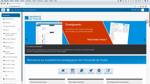 Moodle - Naviguer et accéder à ses cours