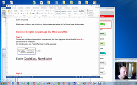 Mrd Modèle relationnel des données Merise