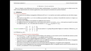 L2Eco- Mathématiques Appliquées 4 - Chapitre 2 - Part 1