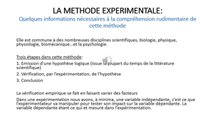 TD4 Psychologie L1 sem1