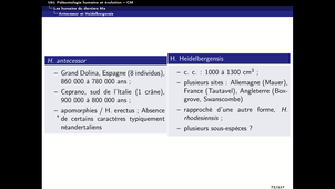 U61-Les homo fossiles