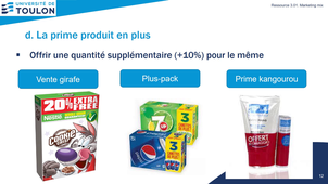 Marketing S3 - Chapitre 4- II. Vente avec prime
