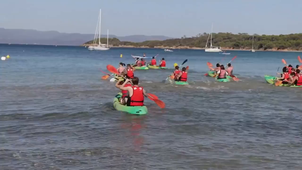 Les étudiants internationaux de l'UTLN à Porquerolles - Octobre 2017