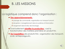 CHAPITRE 1- LOGISTIQUE ET LE SUPPLY CHAIN MANAGEMENT