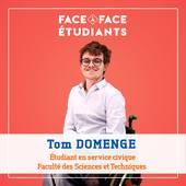 Portrait d'étudiant : Tom Domenge, Service civique BU