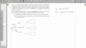 Corrigé Exercice 3 - Contrôle continu commun L1 SV - Probabilités (RAMB21) - Avril 2023