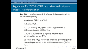 B46-Immunologie1-Chapitre3-IV-Regulation 