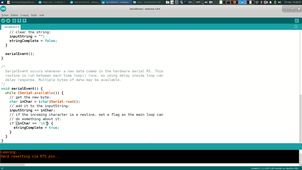 Interpréteur de commande port série pour Arduino