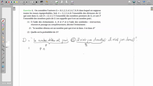 Corrigé Exercice 1 - Contrôle continu commun L1 SV - Probabilités (RAMB21) - Avril 2023