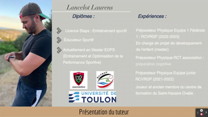 Rapport de stage L2 STAPS ES G27 Letienne