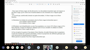 TD Génétique des populations