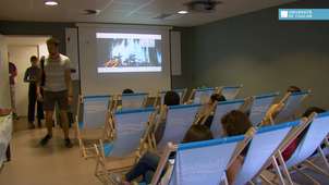 Ca bouge 2019 : Emilie en service civique à la BU La Garde