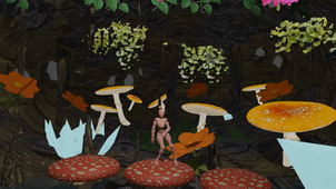 Animation 3D foret de champignon Emilien BORG