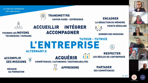 Webinaire Tuteurs et Tutrices Entreprises - Université de Toulon