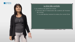 Sanctions en cas de contrat non valide