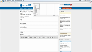 Déposer une vidéo sur UTLN.Pod
