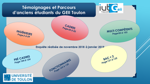Profils d'ancien diplômés du GEII Toulon