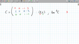 L1ECO - TD - Exercice 1.1 (transposition de matrice)