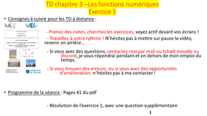 Vidéo 33 : TD sem du 08/02 -  Ex1 Chap3