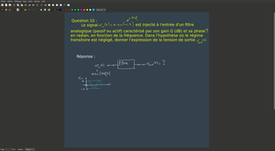 Réponse Question 10