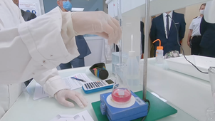 Visite de la ministre de l'Enseignement supérieur et de la Recherche Mme Frédérique Vidal à l'Université de Toulon