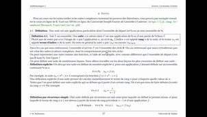 Cours Mathématiques Appliquées 3 - Chapitre 4 - Part 1