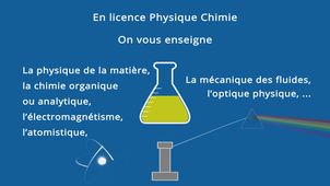 Licence Physique Chimie : Teaser (projet)