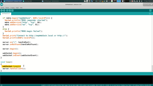 Technologie WebSocket sur ESP8266