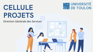 Cellule projets de l'Université de Toulon