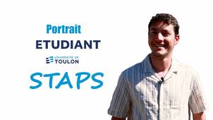 [Portrait] Séverin DUMAS, étudiant en STAPS à l'Université de Toulon
